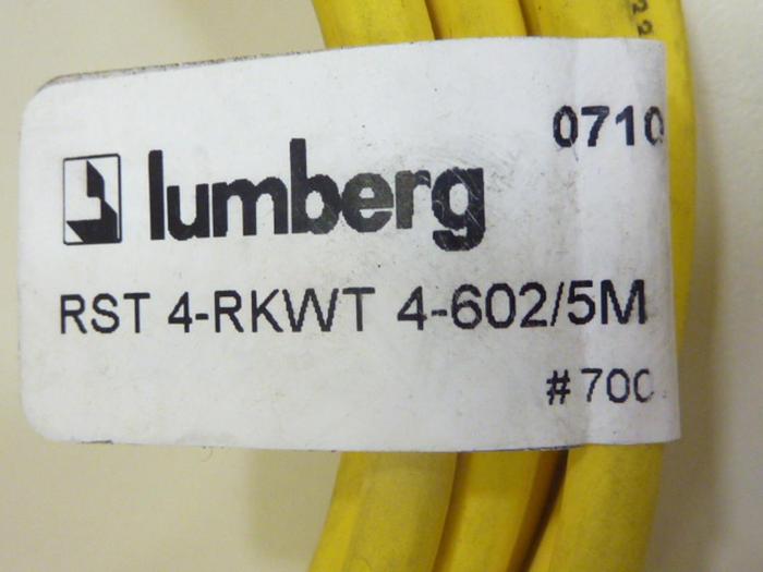 LUMBERG Cable RST 4RKWT 4-602/5M #44013