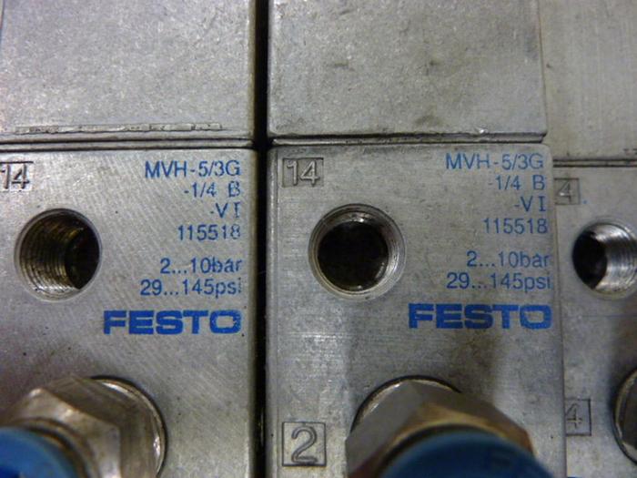 Used FESTO Control Block / Valve Terminal IFB8-02 #52867