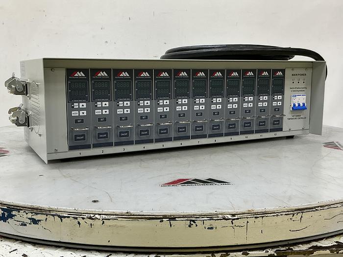 Used METAL FABRICATOR 12 Zone HRTC-12S/L-A1 Hot Runner USED