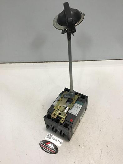 Used GENERAL ELECTRIC 70 Amp Circuit Breaker w/ Switch TED136070XL #135210