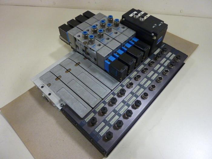 Used FESTO Control Block / Valve Terminal IFB8-02 #52761