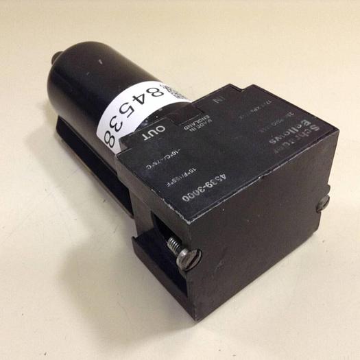 Used SCHRADER BELLOWS Modular Filter 4539-3000 #84538