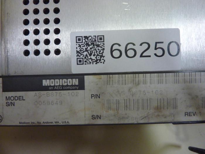 Used MODICON Analog Input Module AS-B875-102 #66258