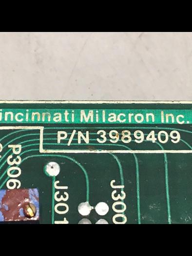 Used CINCINNATI MILACRON CMC-1 Board ES-43-A8-0609-C-3A USED