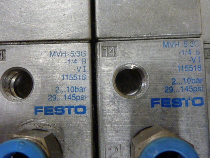 Used FESTO Control Block / Valve Terminal IFB8-02 #52835