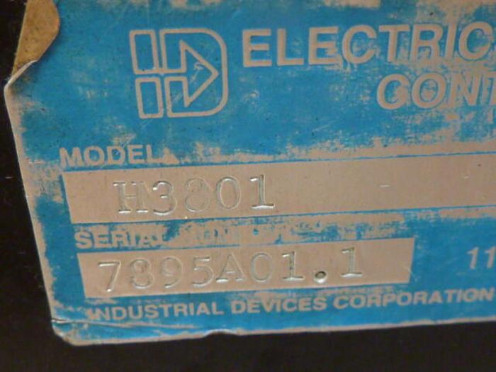 Used INDUSTRIAL DEVICES Control H3801 Used