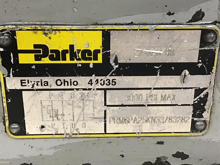 Used PARKER PRM6PA25KN33/83282