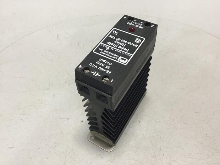 Used CONTINENTAL INDUSTRIES Solid State Relay RSDA-660-25-1DE #138141