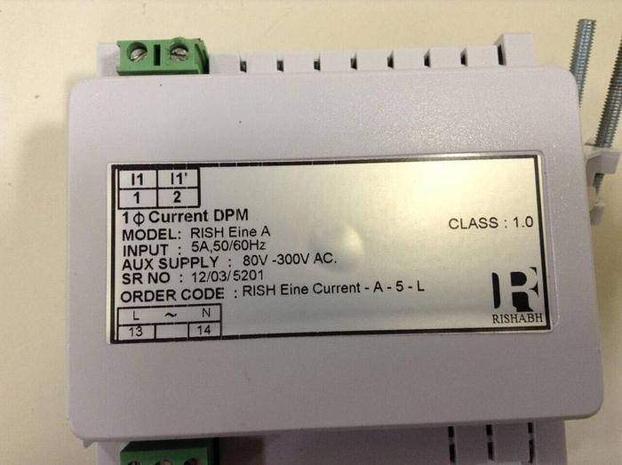 Used RISHABH Control Panel RISH EINE A #86294