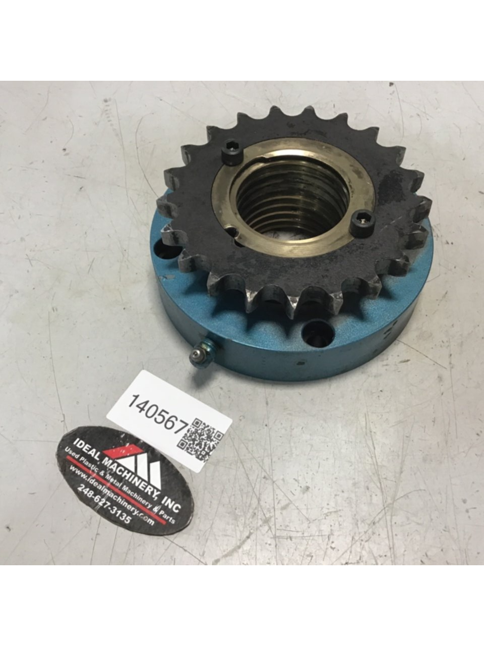 Used CINCINNATI MILACRON Die Height Adjustable Tie Bar Nut 3910099 USED