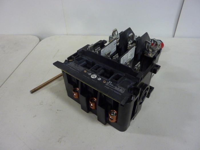 Used ALLEN BRADLEY 60 Amp Disconnect Switch 1494V-DS60 SER A #57439