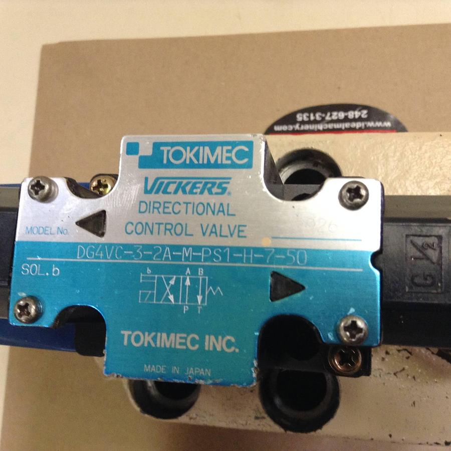 Used VICKERS Tokimec Unload Valve ULG06U3ST211 Used