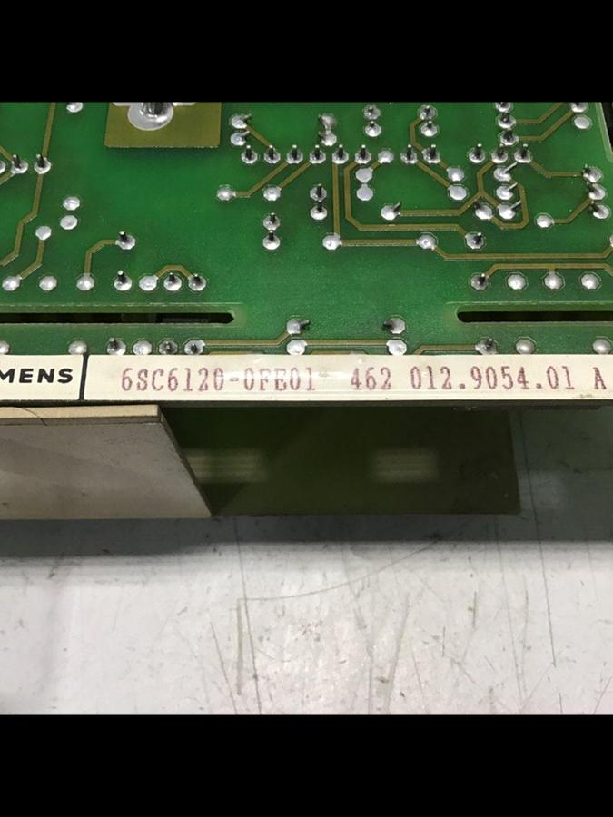 Used SIEMENS Simodrive Board 6SC6120-0FE01 USED