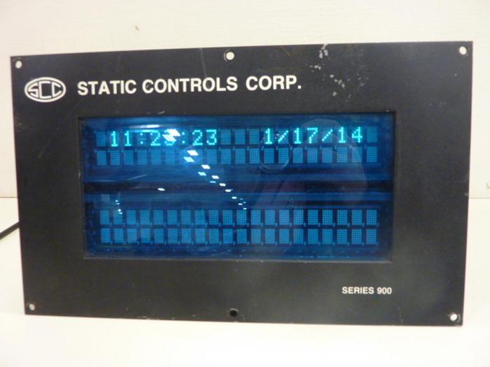 Used STATIC CONTROL SYSTEMS Display Unit 900-S-4-X-120-P-120 #49571