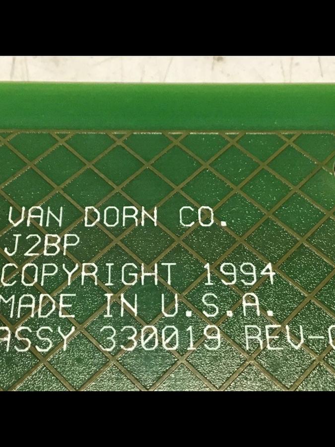 Used VAN DORN Circuit Board 330019 PC330-019 330-019 Used