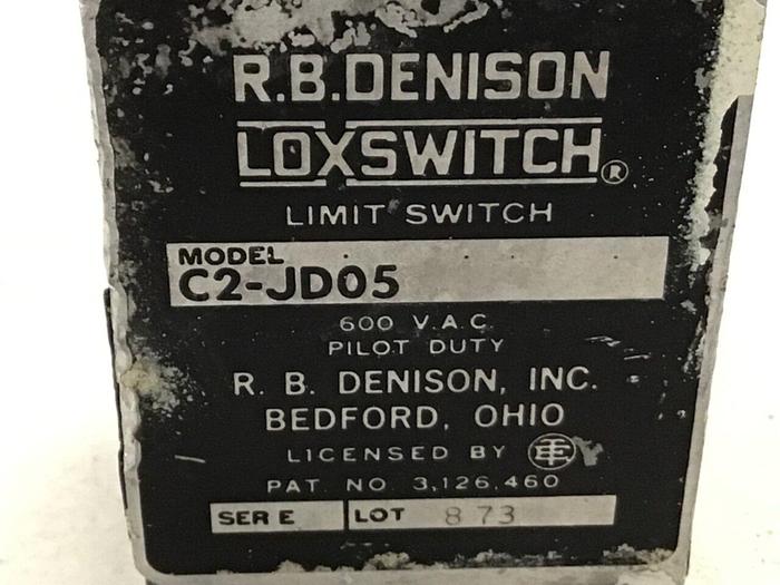 Used RB DENISON Limit Switch CDJD053 #121194