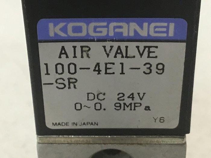 Used KOGANEI Air Valve 100-4E1-39-SR #124291