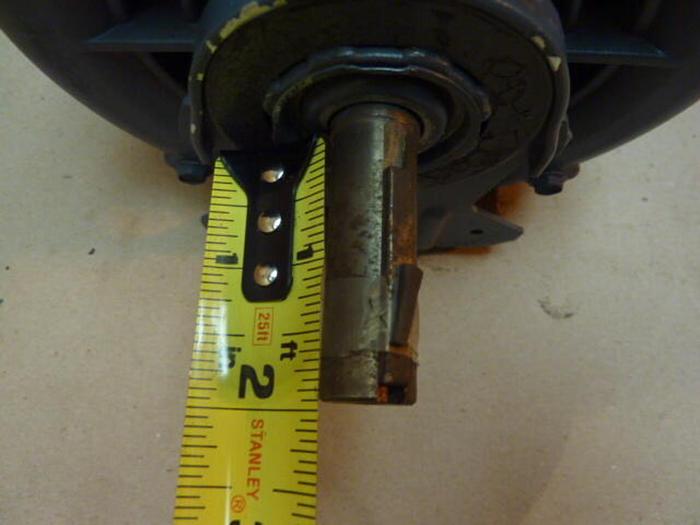 Used CENTURY 1/2 HP AC Motor F678 #33756