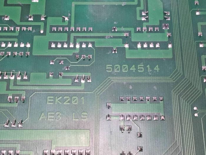 Used KRAUSS MAFFEI Circuit Board 5089160 EK 201 #93504
