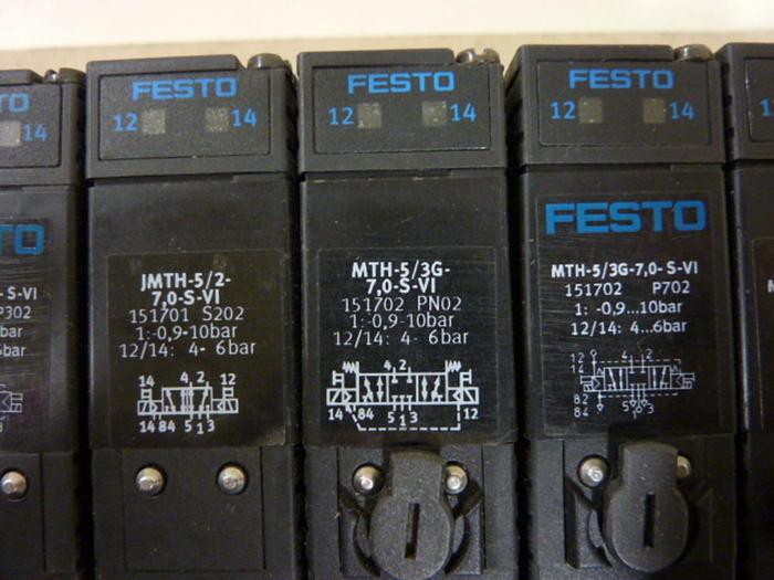 Used FESTO Control Block w/ Valves IFB8-03 #52796