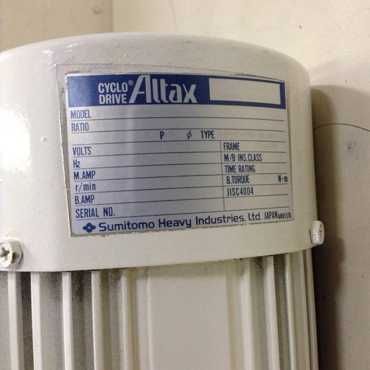 Used SUMITOMO Induction Gearmotor CNVM02-5085-B-35 Used
