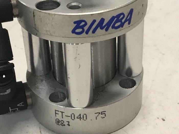 Used BIMBA Pneumatic Cylinder FT-040.75 #126983