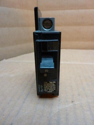Used SIEMENS 20 Amp Circuit Breaker BQ120 #22443