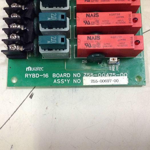 Used MURATEC Relay Board Z55-00475-00 #88991