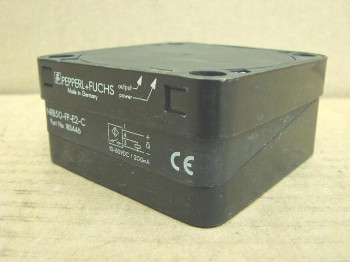 Used PEPPERL & FUCHS Inductive Sensor NRB50-FP-E2-C Used