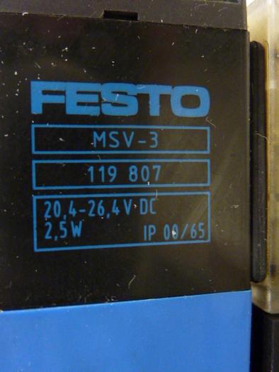 Used FESTO Control Block / Valve Terminal IFB8-02 #52847
