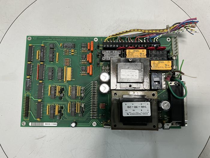 Used CONTROL TECHNOLOGY CORPORATION PCBNO. 50-1303 REV C