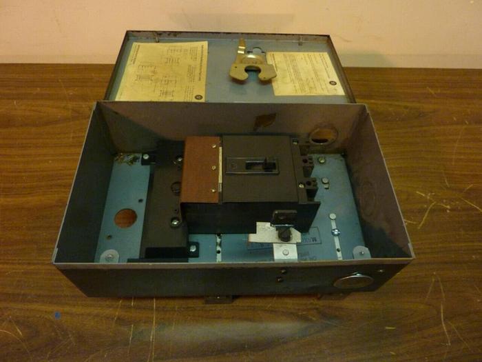 Used WESTINGHOUSE 100 Amp Bus Disconnect Switch 373D128G02 #24410