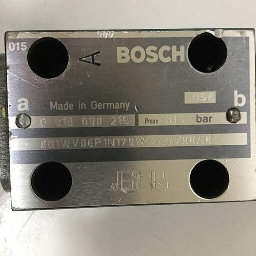 Used BOSCH Valve 0 810 090 215 #91259