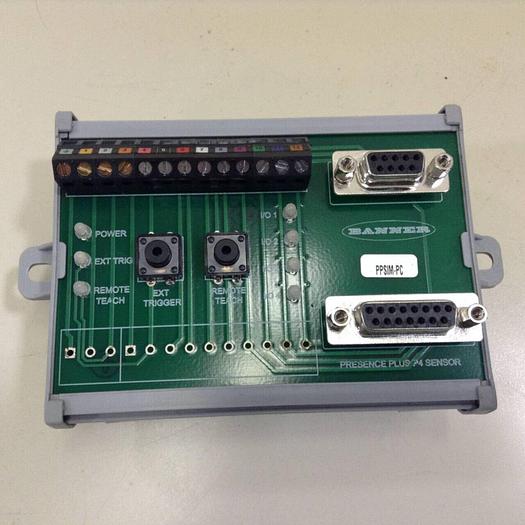 Used BANNER ENGINEERING Presence Plus P4 Sensor RS-232 PRESENCE PLUS #85281