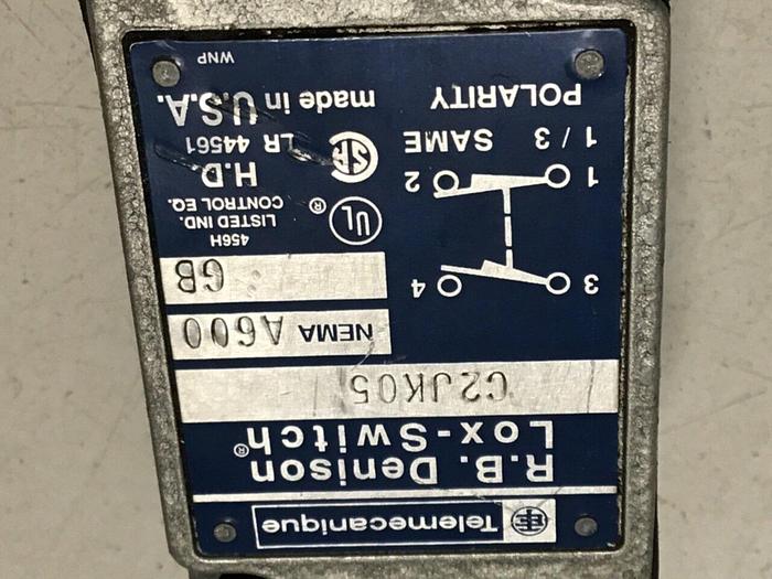 Used TELEMECANIQUE Lox-Switch C2JK05 #121813
