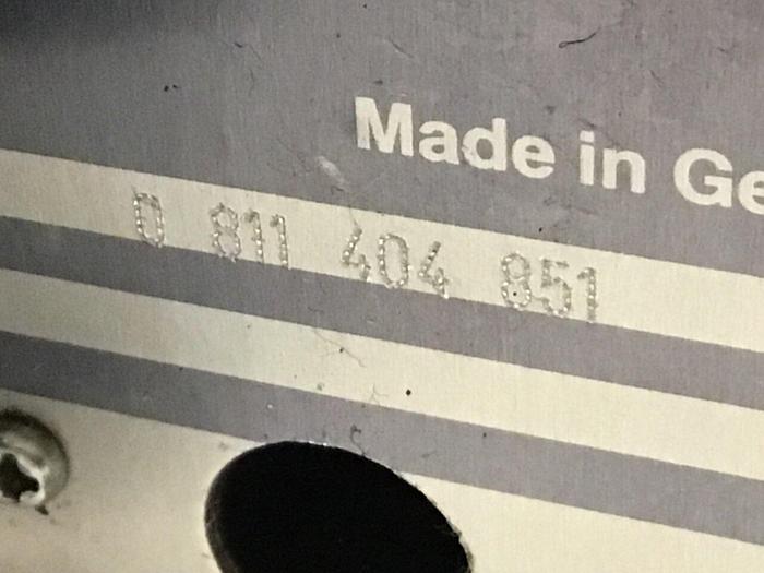 Used BOSCH Proportional Valve 0 811 404 851 Used