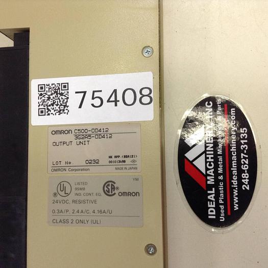 Used OMRON Output Module C500-0D412 #75410