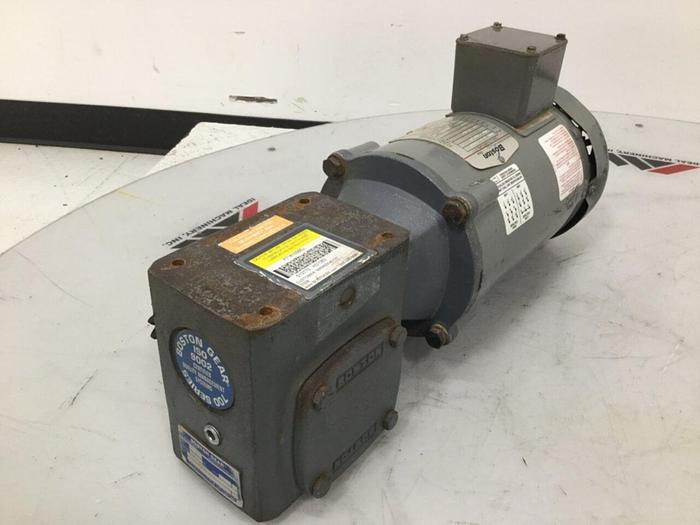 Used BOSTON 1/2 HP Gearmotor FUTF-8P-8 79067 Used