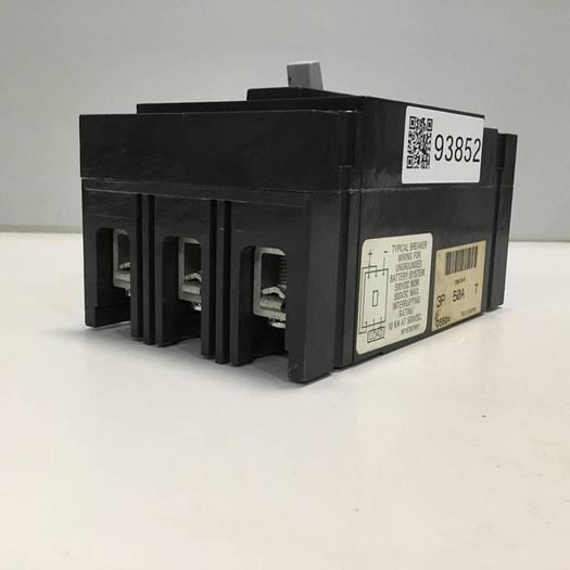 Used GE 50 Amp Circuit Breaker TED136050 #93852