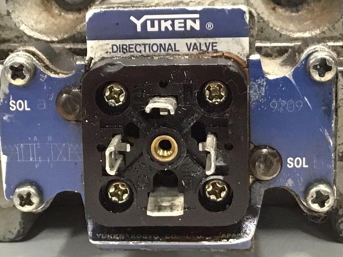 Used YUKEN Directional Valve SOLA9709 #126844