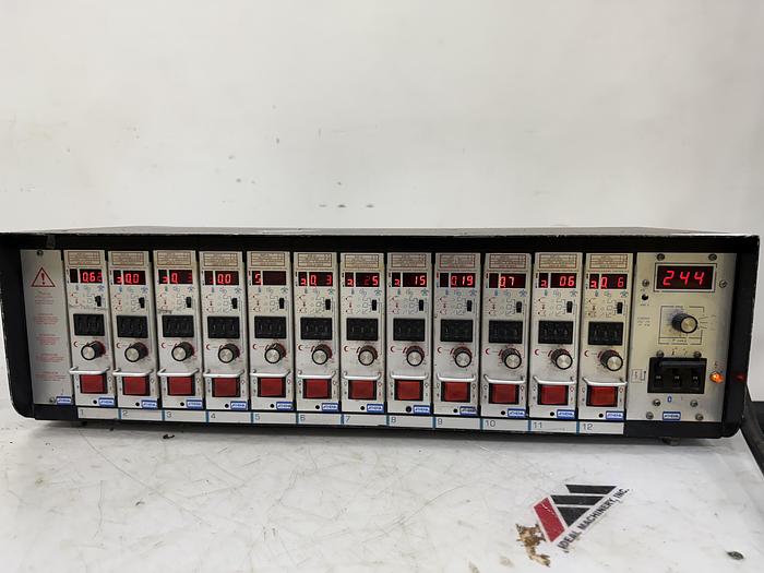 Used ATHENA 12 Zone Hot Runner Control MF12-CV USED #148630