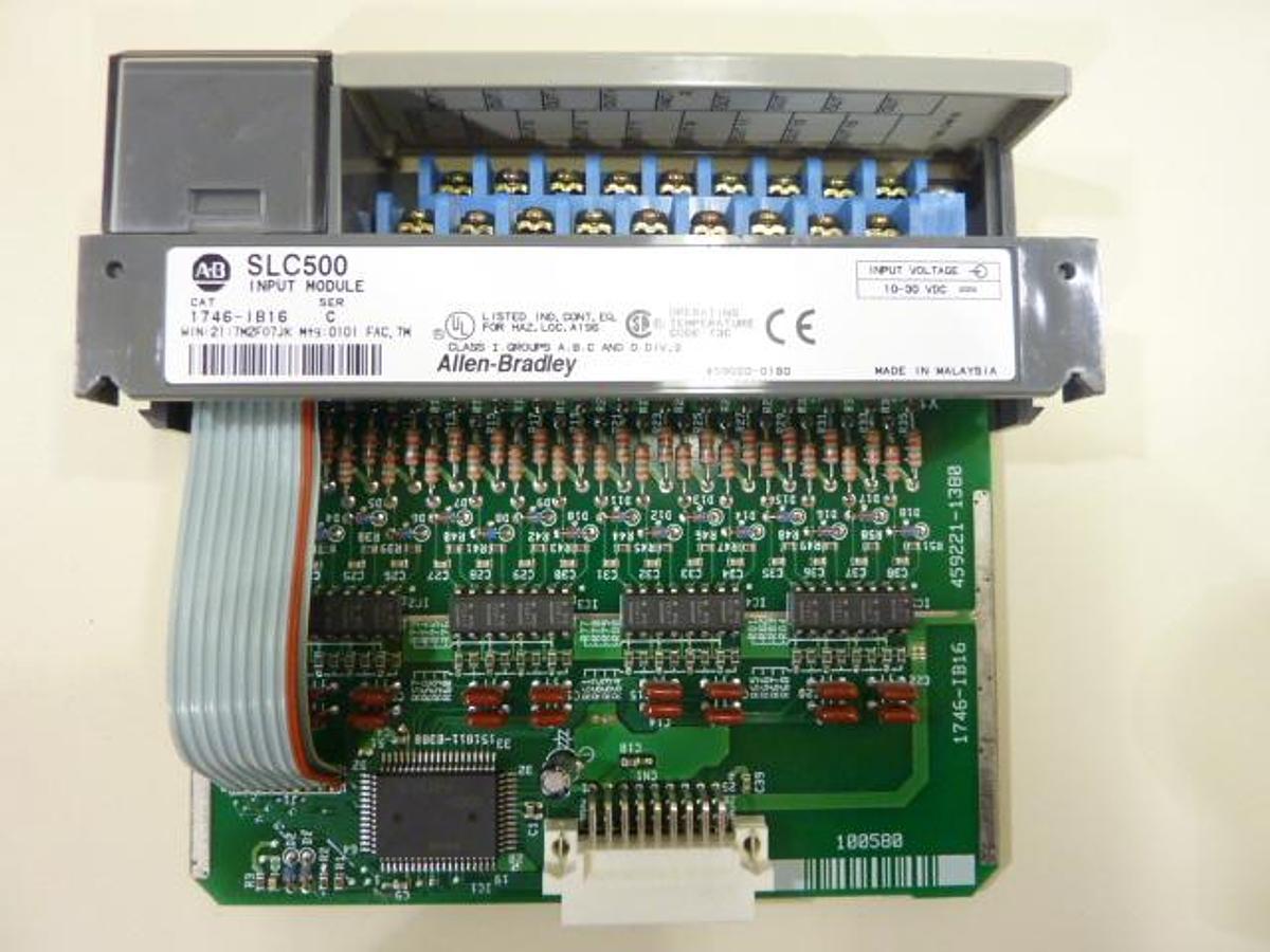 Used ALLEN BRADLEY Input Module 1746-IB16 SER C Used