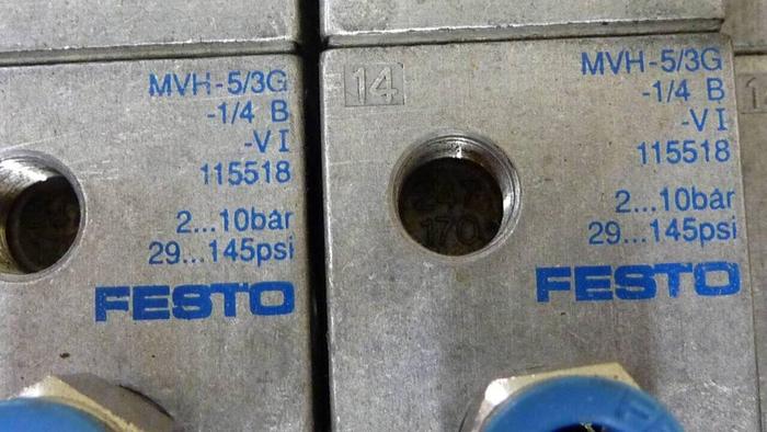 Used FESTO Control Block / Valve Terminal IFB8-02 #52720