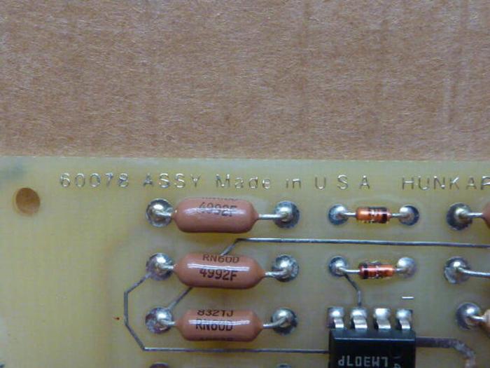 Used HUNKAR LABS Circuit Board 60078 #33914
