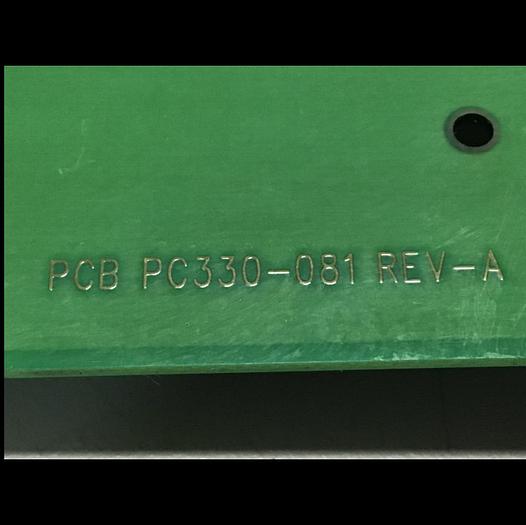 Used VAN DORN Communication Board PC330-081 330-081 Used