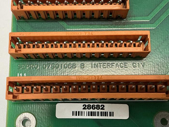Used SEPRO 07S01068 B