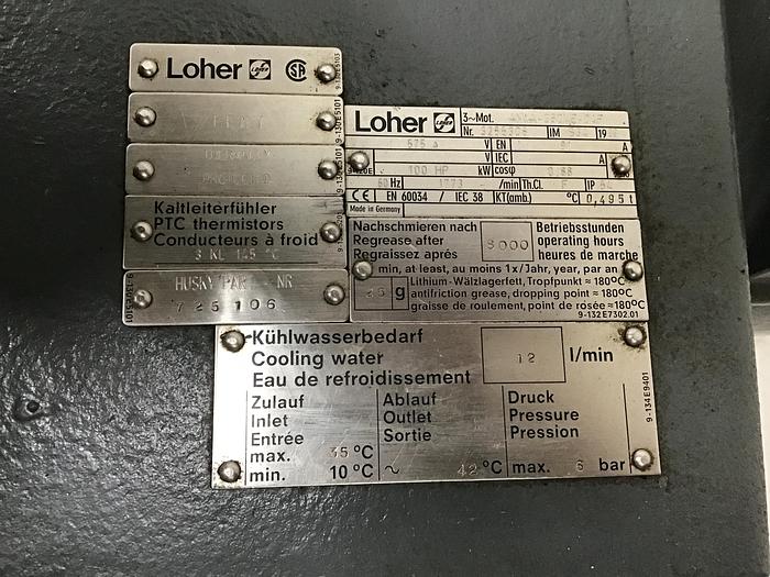 Used LOHER Motor ANWA-250ME-04F Used #139511