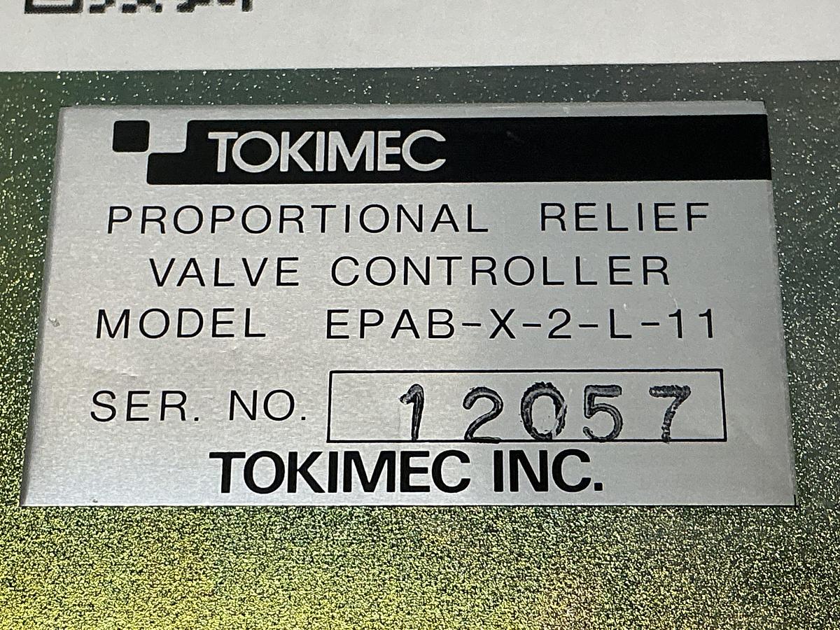 Used TOKIMEC EPAB-X-2-L-11