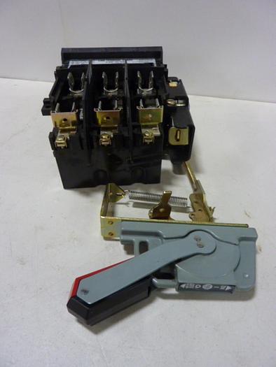 Used ALLEN BRADLEY 30 Amp Disconnect Switch 1494V-DS30 SER A #57399