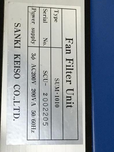 Used SANKI CO Fan Filter Unit SUM1010 #111003